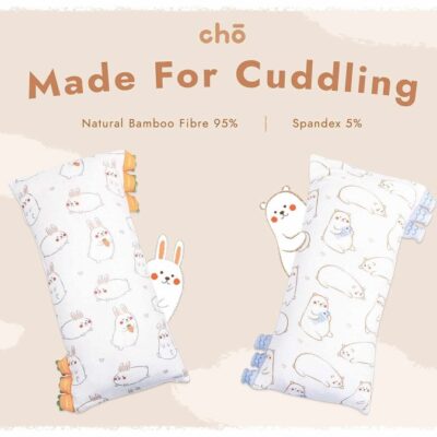 Nursery Lollibly Baby & Toddler Pillows | [Extra Cover] Cho Snuggy Buddy Pillow (Maru Bear: Xl 31 X 86Cm)