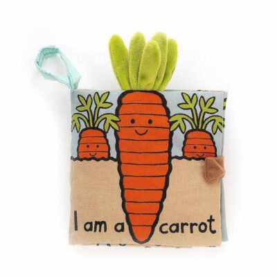 Play Jellycat  | Carrot Fabric Book