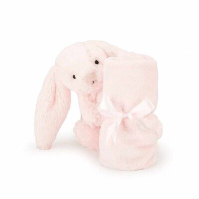 Bath & Clothing Jellycat Baby Swaddles & Washcloths | Jellycat Bashful Pink Bunny Soother